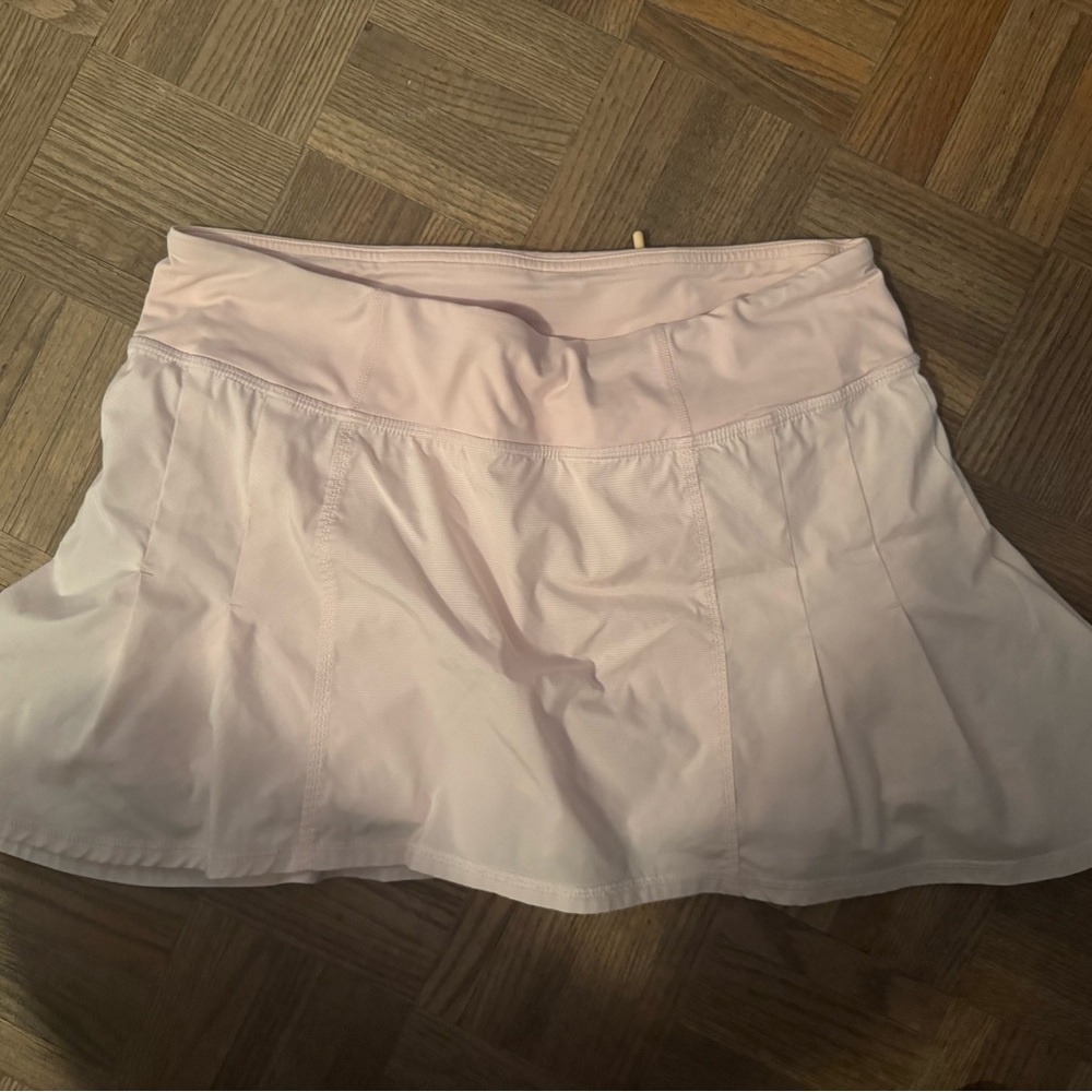 Lululemon Athletica Soft Pink Mini Skirt